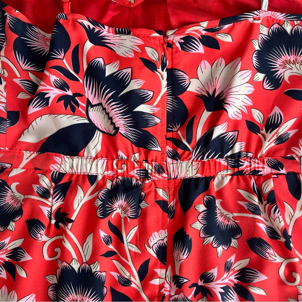 J.Crew•Tropical Floral Print Sundress•sz4 - Picture 7 of 13